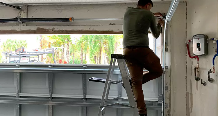 Garage Door Tension Spring Replacement in Vero Beach South, FL